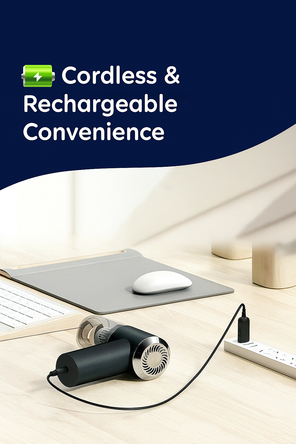 Portable Air Duster Wireless Vacuum Cleaner