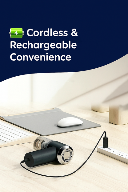 Portable Air Duster Wireless Vacuum Cleaner